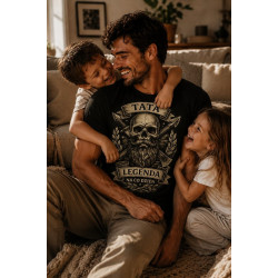 T-shirt Koszulka dla Taty | Prezent na Dzień Taty, urodziny i święta - Tata legenda na co dzień