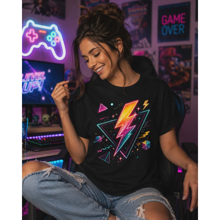 T-shirt Koszulka | Prezent na urodziny i święta - Lighting bolt